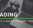 Internet provider for trading